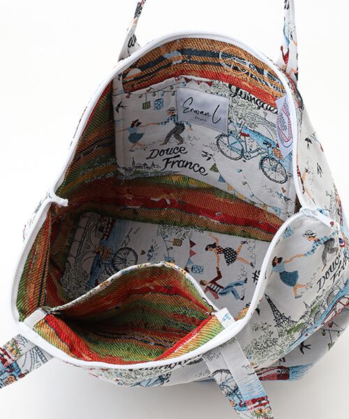 Erwan L / アルワン エル トートバッグ | トートバッグ　ジップ付　M | 詳細5