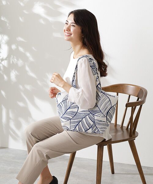 Erwan L / アルワン エル トートバッグ | トートバッグ　ジップ付　M | 詳細8