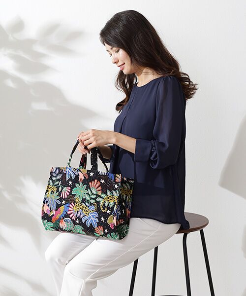 Erwan L / アルワン エル トートバッグ | トートバッグ　マチ付　手提げ | 詳細1