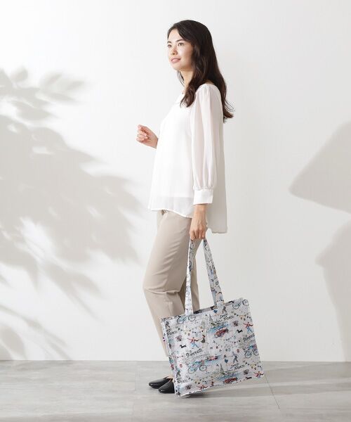 Erwan L / アルワン エル トートバッグ | トートバッグ　マチ付 | 詳細11