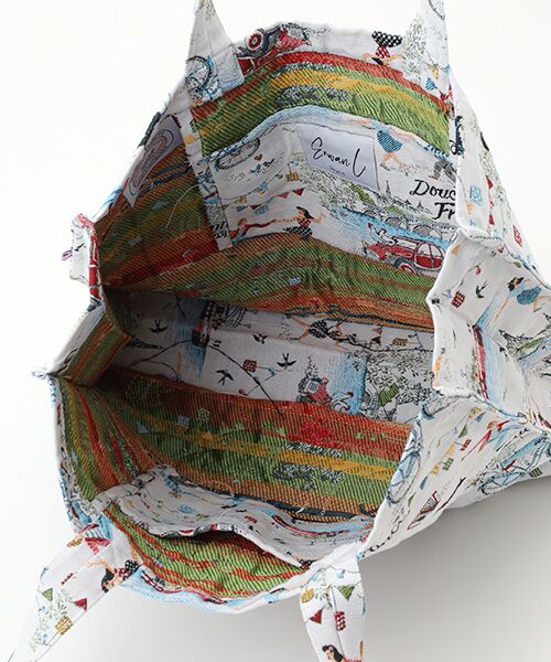 Erwan L / アルワン エル トートバッグ | トートバッグ　マチ付 | 詳細5