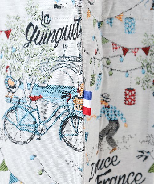 Erwan L / アルワン エル トートバッグ | トートバッグ　マチ付 | 詳細6