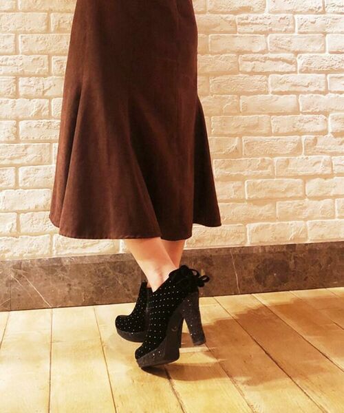 セール バックリボンブーツ ブーツ ショート丈 Esperanza エスペランサ ファッション通販 タカシマヤファッションスクエア