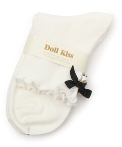 ESPERANZA / エスペランサ ソックス | 13色展開リボン付きメローリブクルーソックス　靴下