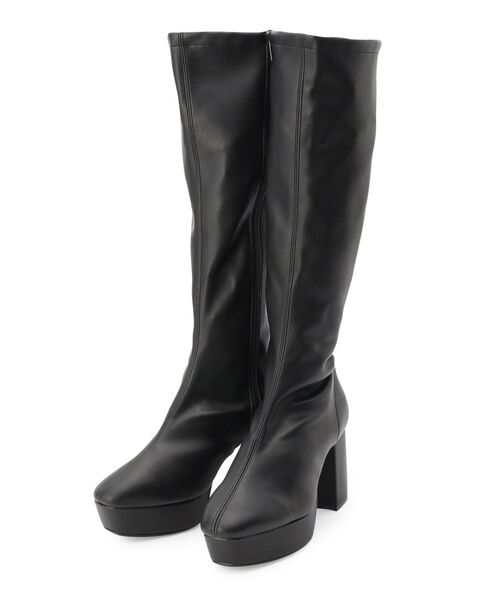 セール】 ミドルプラットフォームロングブーツ （ブーツ（ショート丈））｜ESPERANZA / エスペランサ ファッション通販  タカシマヤファッションスクエア