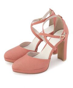 ESPERANZA / エスペランサ パンプス | 【日本製】クロスストラップセパレートパンプス