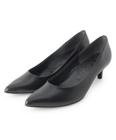 ◆【疲れにくい／歩きやすい／5.5cmヒール／サイズ豊富／日本製】 12時間パンプスNeoプレーン