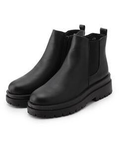 ESPERANZA / エスペランサ ブーツ（ショート丈） | 【内側ジップ付】脱ぎ履きしやすいサイドゴアショートブーツ