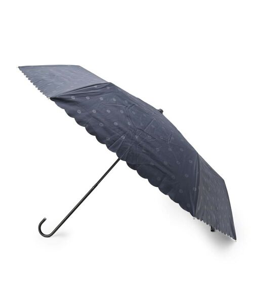 ESPERANZA / エスペランサ 傘 | 【晴雨兼用】ドットヒートカット折りたたみ傘 | 詳細1