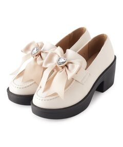 ESPERANZA / エスペランサ パンプス | 2WAYガーリーリボンボリュームローファー