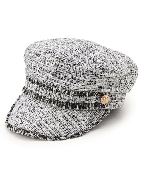ESPERANZA / エスペランサ ハンチング・キャスケット・ベレー帽 | ツイードフリンジキャスケット | 詳細1