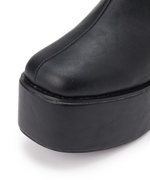 ESPERANZA / エスペランサ ブーツ（ショート丈） | ボリュームストームサイドジップデザイン厚底ブーツ | 詳細7