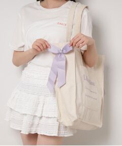ESPERANZA / エスペランサ トートバッグ | 【新色入荷】推し活にもぴったり！リリアンリーナサイドリボントートバッグ