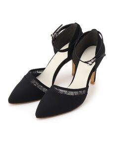 ESPERANZA / エスペランサ パンプス | アンクルストラップレースコンビパンプス