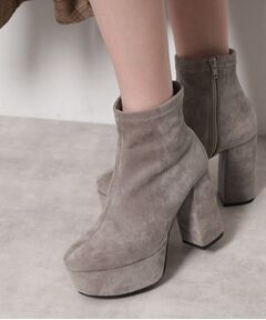 ESPERANZA / エスペランサ ブーツ（ショート丈） | 新色追加【ラク盛り／ショートブーツ】リピーター続出／脚長美脚　厚底ショートブーツ