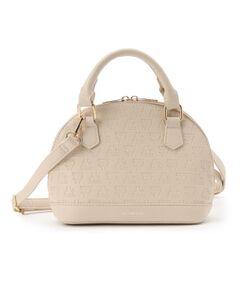 ESPERANZA / エスペランサ ボストンバッグ | ロゴ型押し ミニボストンバッグ