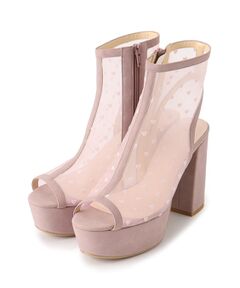 ESPERANZA / エスペランサ ブーツ（ショート丈） | 【ラク盛り／ブーサン】リピーター続出／脚長美脚　厚底ブーツサンダル