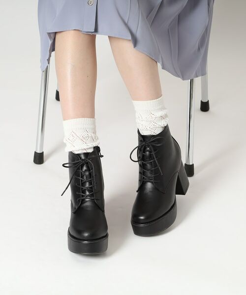 ESPERANZA / エスペランサ ブーツ（ショート丈） | 厚底レースアップブーツ | 詳細27