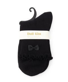 ESPERANZA / エスペランサ ソックス | リボン付きメローリブクルーソックス　靴下