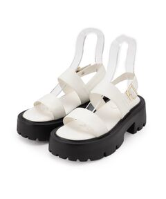 ESPERANZA / エスペランサ サンダル | トラックソール厚底サンダル【ESPERANZA_blanca】