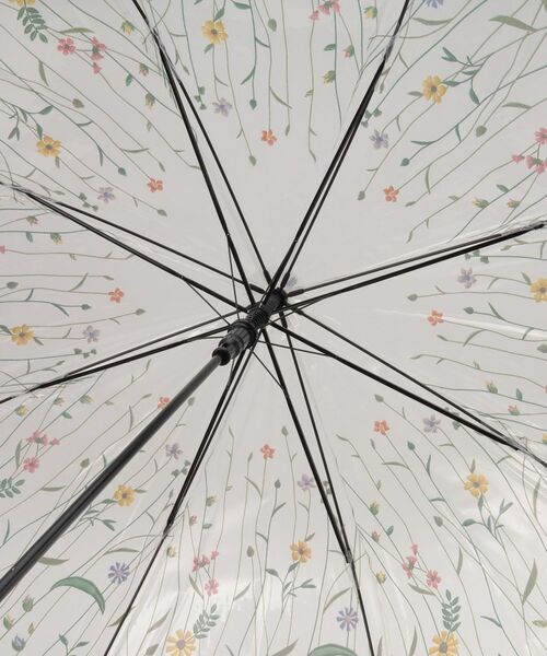 ESPERANZA / エスペランサ 傘 | 【ビニール傘】刺繍風アンブレラ　長傘 | 詳細3