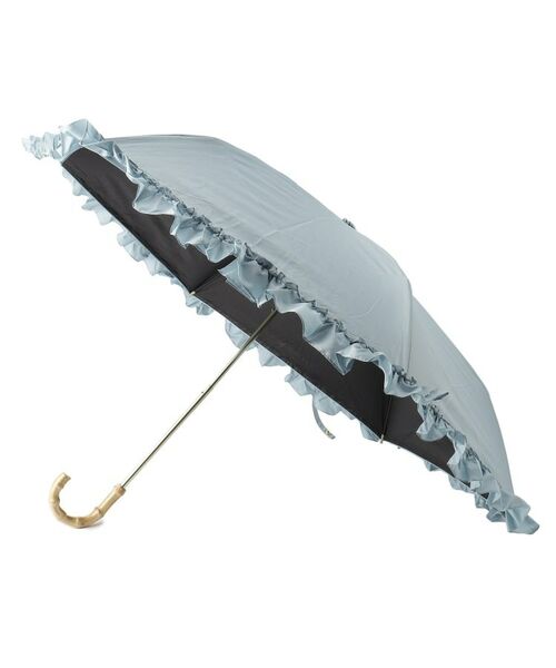 ESPERANZA / エスペランサ 傘 | 遮光率100％完全遮光 3段折傘 晴雨兼用 日傘 フリル | 詳細1