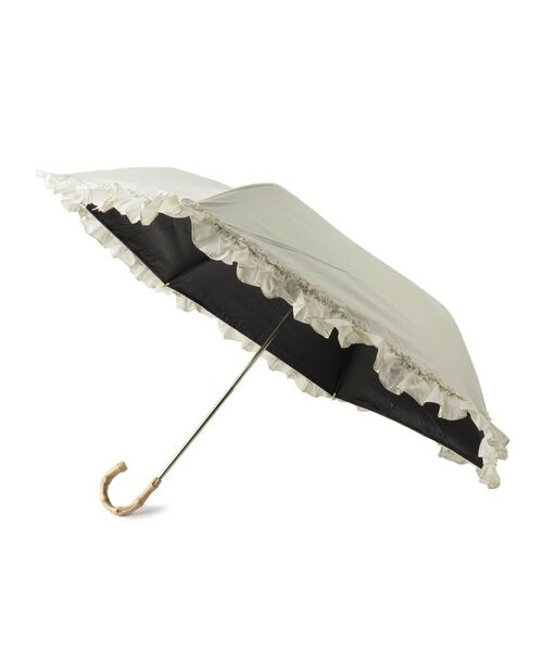 ESPERANZA / エスペランサ 傘 | 遮光率100％完全遮光 3段折傘 晴雨兼用 日傘 フリル | 詳細1