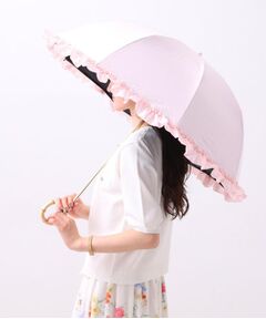 ESPERANZA / エスペランサ 傘 | 【折りたたみ/晴雨兼用】毎シーズン大人気！遮光率100％！2段折傘フリル日傘