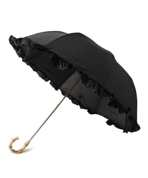 ESPERANZA / エスペランサ 傘 | 遮光率100％2段折傘 晴雨兼用 日傘 フリル | 詳細1