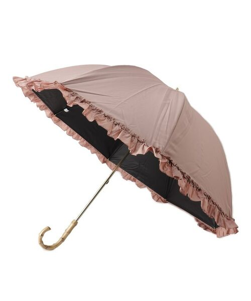 ESPERANZA / エスペランサ 傘 | 遮光率100％完全遮光 深張長傘55cm 晴雨兼用 日傘 フリル | 詳細1