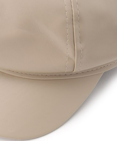 ESPERANZA / エスペランサ ハンチング・キャスケット・ベレー帽 | フェイクレザーキャスケット | 詳細5