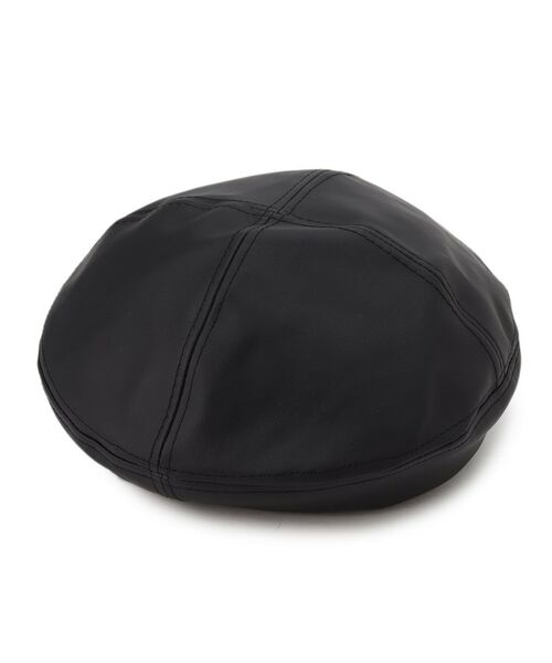 ESPERANZA / エスペランサ ハンチング・キャスケット・ベレー帽 | レザー風ベレー帽 | 詳細1