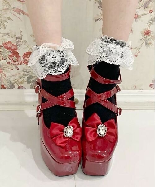 2段レースソックス 靴下 （ソックス）｜ESPERANZA