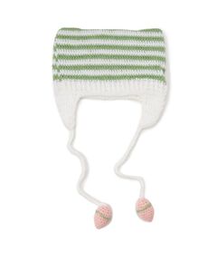 ESPERANZA / エスペランサ ニットキャップ | ボーダーネコミミニット帽