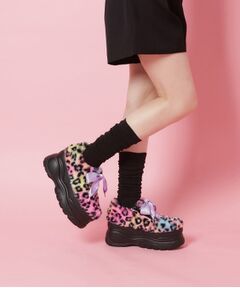 ESPERANZA / エスペランサ スニーカー | サテンリボンレースアップ厚底スニーカー