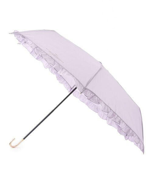 ESPERANZA / エスペランサ 傘 | フェミニンフリル ミニ 雨傘 日傘 遮光 レイン 折りたたみ傘 | 詳細1