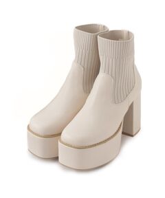 ESPERANZA / エスペランサ ブーツ（ショート丈） | 厚底ニットブーツ