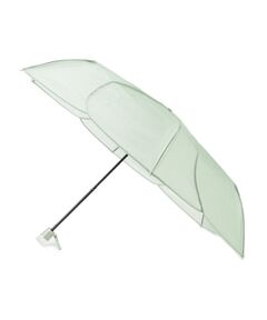 クリアアンブレラ／パウダリーフローラミニ 折りたたみ傘 雨傘