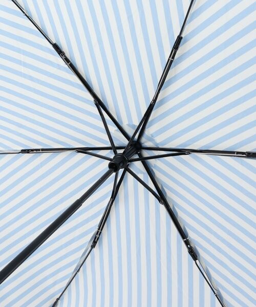 ESPERANZA / エスペランサ 傘 | 紫外線遮蔽率90％以上 晴雨兼用 日傘 折りたたみ UVカット 紫外線対策 熱中症対策 バンブーハンドル ボーダー傘  Plain Color ＆ Stripe | 詳細4