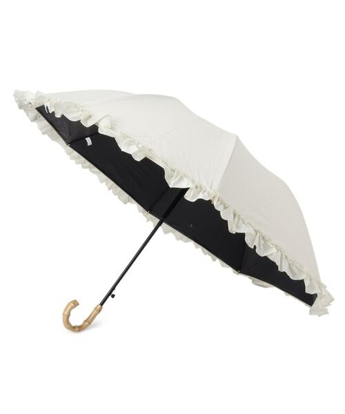ESPERANZA / エスペランサ 傘 | 完全遮光 遮光率100％ 晴雨兼用日傘 リボン折りたたみ傘 | 詳細1
