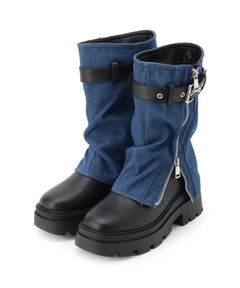 ESPERANZA / エスペランサ ブーツ（ショート丈） | きゃしゃ見えベルト付きカバーブーツ