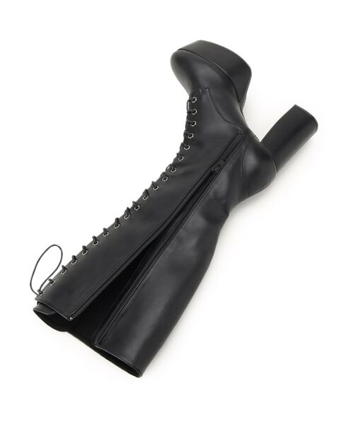 ESPERANZA / エスペランサ ブーツ(ショート丈) | 【ラク盛り/ロングブーツ】リピーター続出/脚長美脚 レースアップロングブーツ | 詳細24