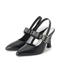 ESPERANZA / エスペランサ パンプス | グロメットバックストラップパンプス