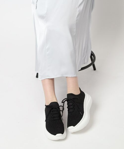 ESPERANZA / エスペランサ スニーカー | ラインストーンニットスニーカー | 詳細24