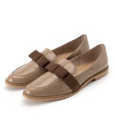 ESPERANZA / エスペランサ フラットシューズ | リボン付きローファー