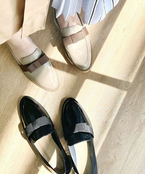 ESPERANZA / エスペランサ フラットシューズ | リボン付きローファー | 詳細27