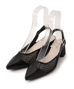 ESPERANZA / エスペランサ パンプス | ポインテッド切り替えバックストラップ