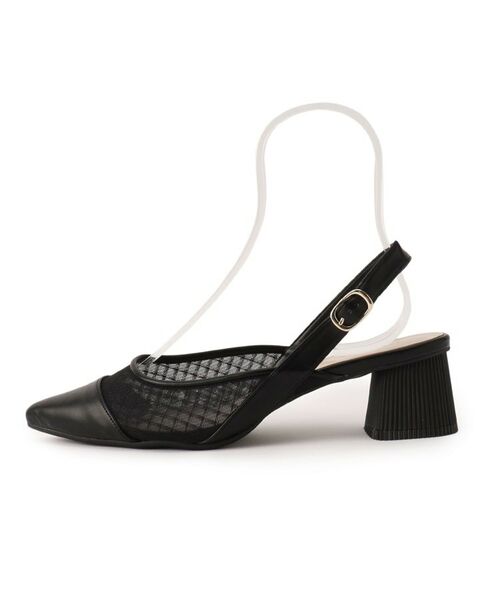 ESPERANZA / エスペランサ パンプス | ポインテッド切り替えバックストラップ | 詳細2