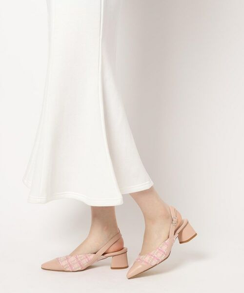 ESPERANZA / エスペランサ パンプス | ポインテッド切り替えバックストラップ | 詳細20