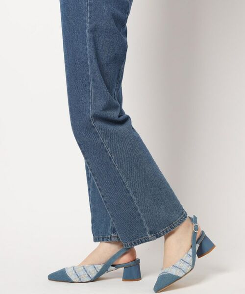 ESPERANZA / エスペランサ パンプス | ポインテッド切り替えバックストラップ | 詳細22